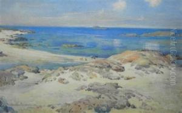 Iona Oil Painting by Alexander Nesbitt Paterson