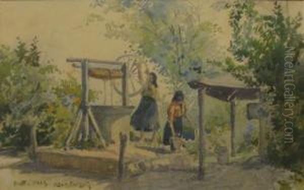 Lafntna Oil Painting by Alexander Pawlowitz