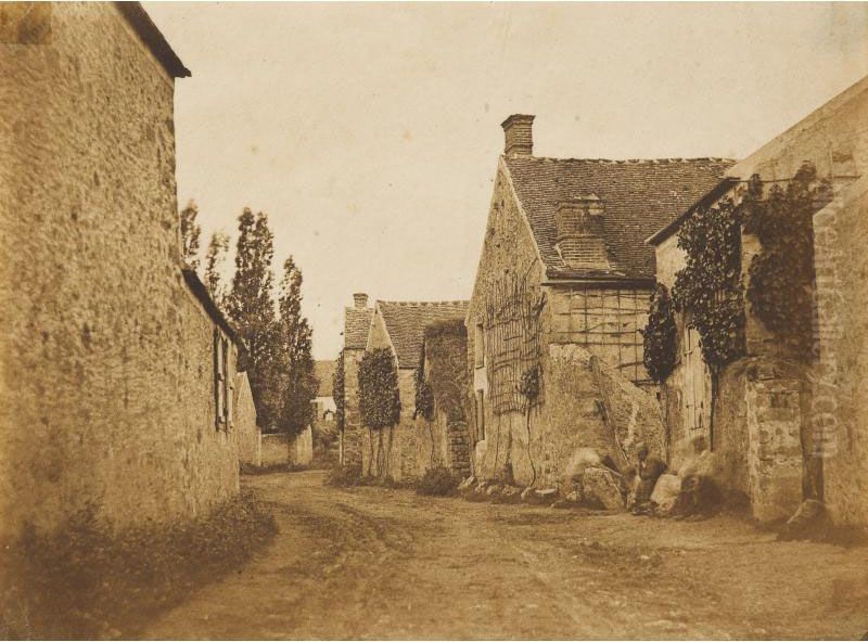 Etude De Rochers Oil Painting by Emile Pec Pecarrere