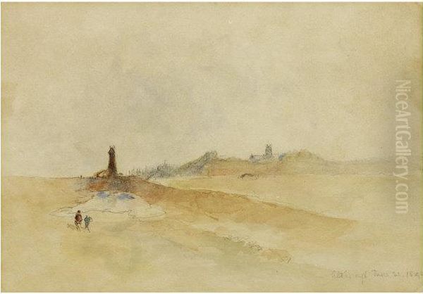 Dated 1894, Watercolour 7 Inches By 9.5 Inches Oil Painting by James Braithwaite Peile