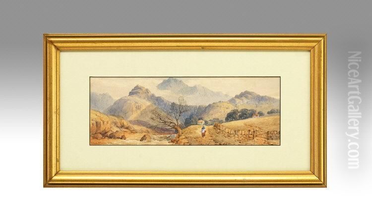 Mill Buk Oil Painting by Aaron Edwin Penley