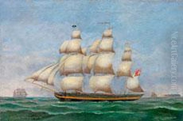 Kapitansbild Oil Painting by Lorenz Petersen