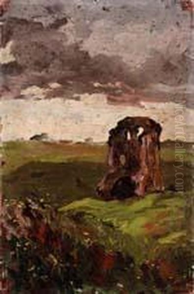 La Sedia Del Diavolo Oil Painting by Luigi Petrassi