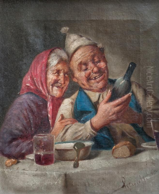 Remembranza Oil Painting by Arturo Petrocelli