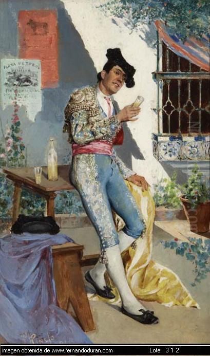 Untitled Oil Painting by Jose Pinelo Llull