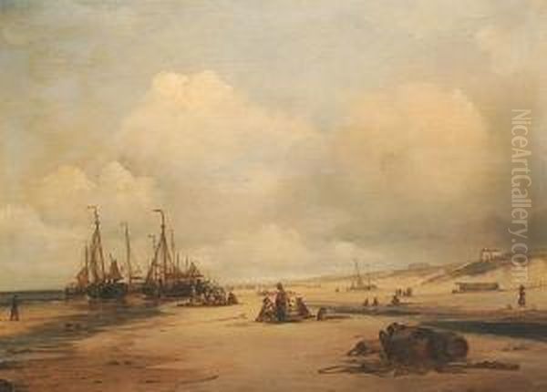 The Much Anticipated Cargo. Oil Painting by Ary Pleysier