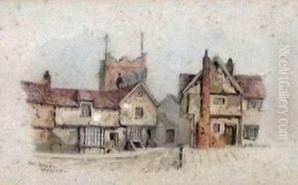 The Mount Ipswich Oil Painting by Edward Pococke