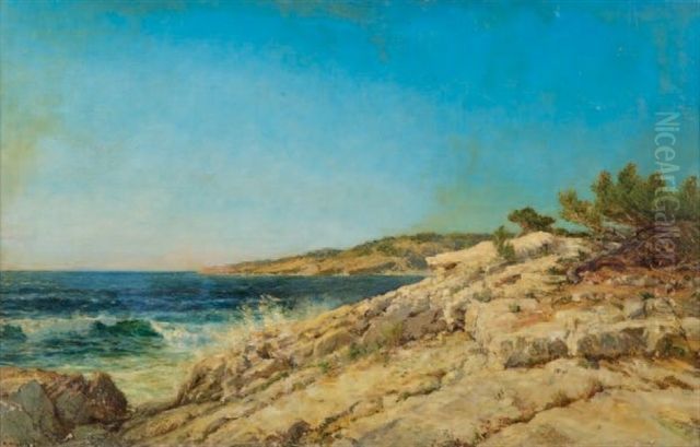Bord De Mer Oil Painting by Raphael Luc Ponson