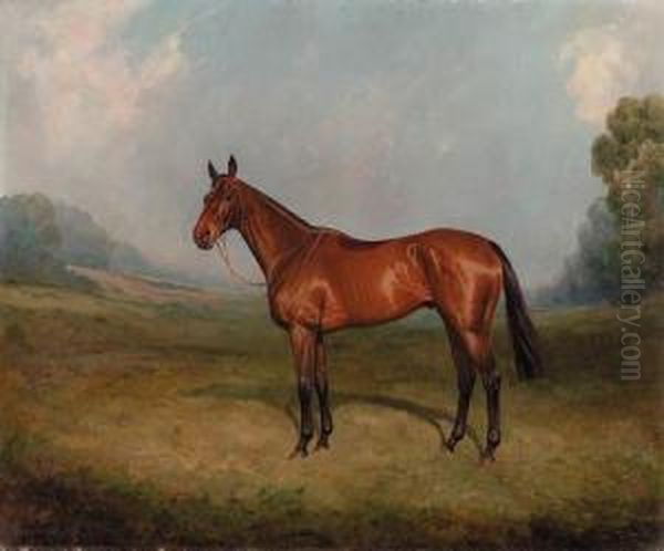 Insurance Oil Painting by Thomas Pooly Pooley