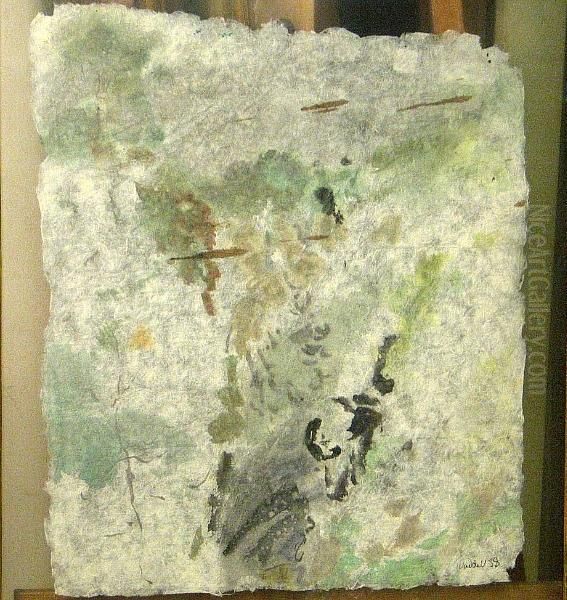 Big Sur, 1958 Oil Painting by John Wardell Power