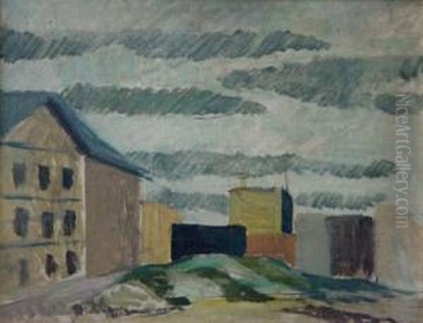 Paisaje Oil Painting by Carlos Pedro Prevosti