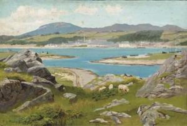 Island Views Oil Painting by Thomas J. Purchas