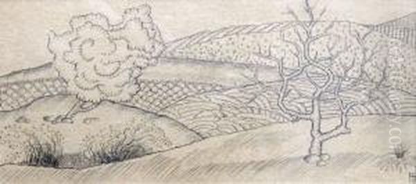 Landscape Oil Painting by Nikolai Rainov