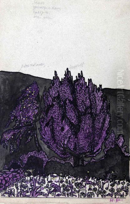 Landscape Oil Painting by Nikolai Rainov