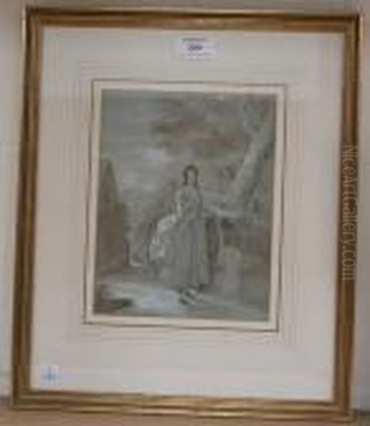 Of All The Nymphs Who Gave TheVillage Grace, The Miller's Daughter Had The Fairest Face ... Oil Painting by Alfred Rankley