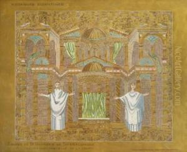 Eglise Saint Georges... Oil Painting by Alexandre Raymond