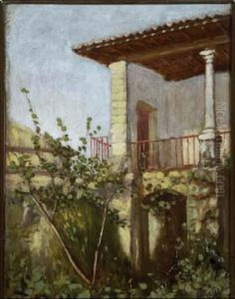 Sin Titulo Oil Painting by Enrique Recio Y Gil