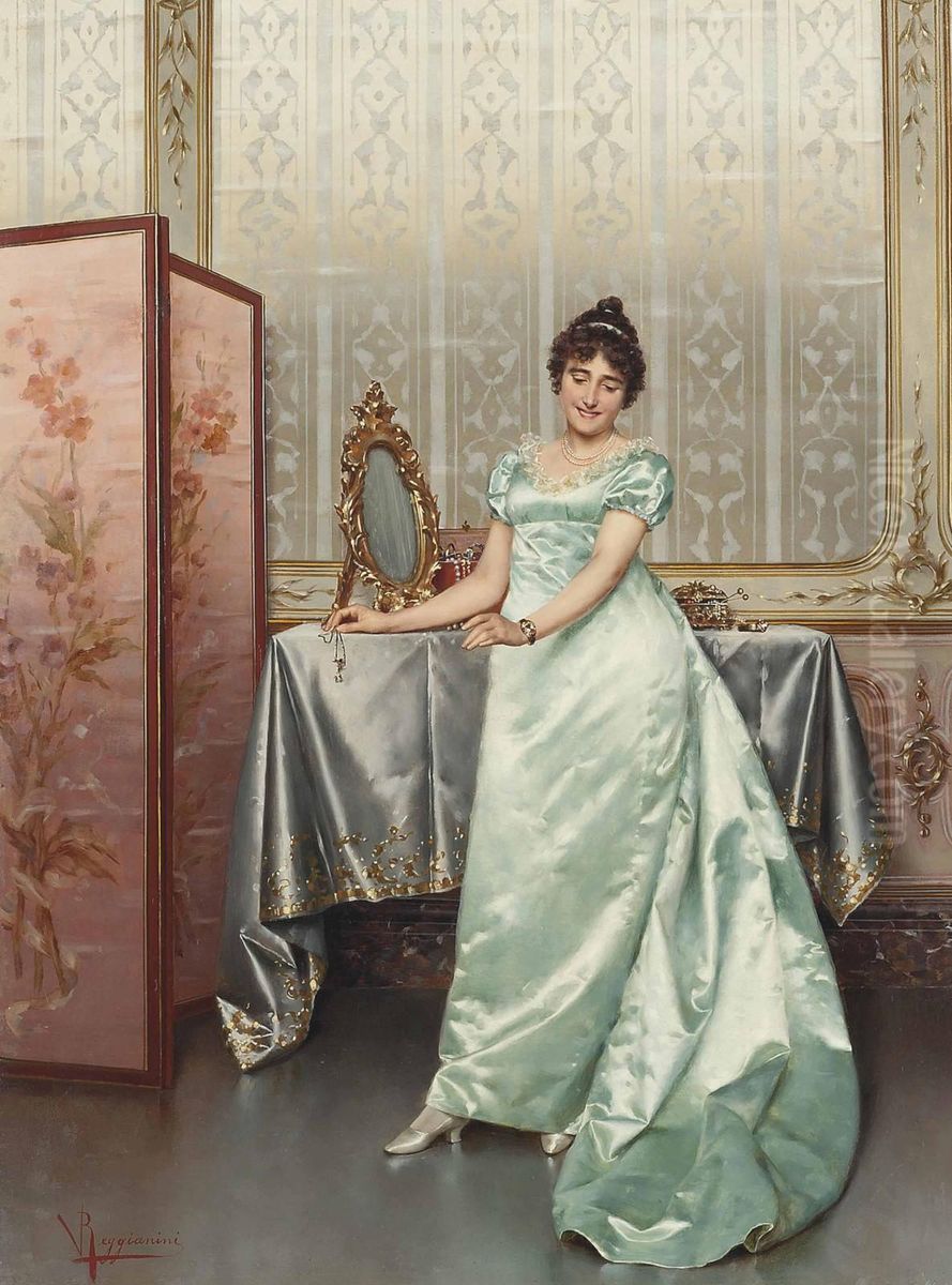 The Bracelet Oil Painting by Vittorio Reggianini