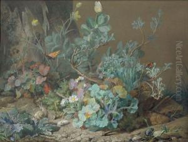 Composition Anthomologique Oil Painting by Jean Marie Reignier