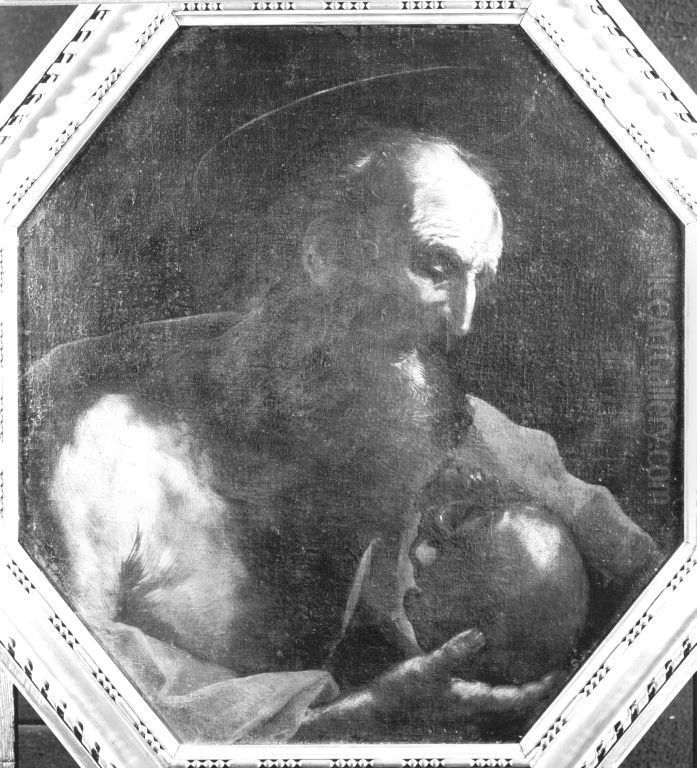 Der Hl. Hieronymus Oil Painting by Guido Reni