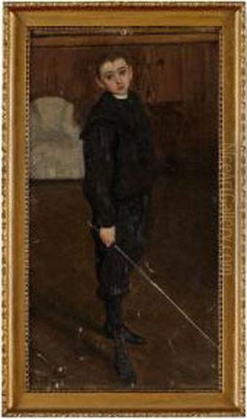 Ung Faktare Oil Painting by Repin Iliya