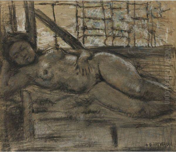 Desnudo Oil Painting by Armando Reveron