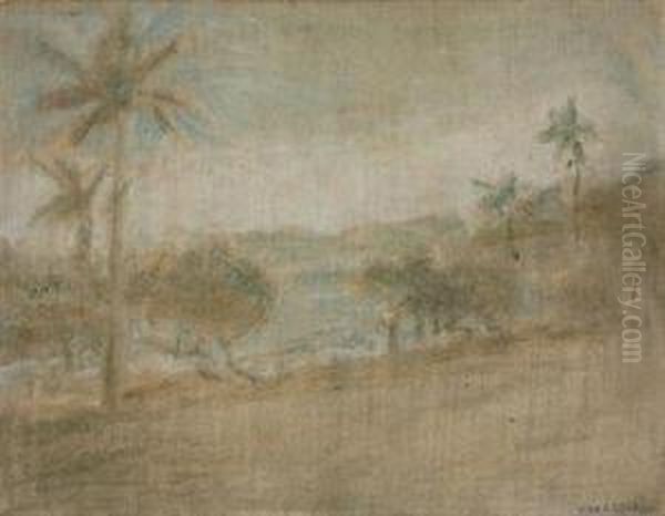 Playa De Macuto Oil Painting by Armando Reveron