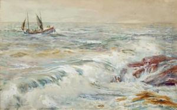 The Life Boat Oil Painting by Henry Maynell Rheam