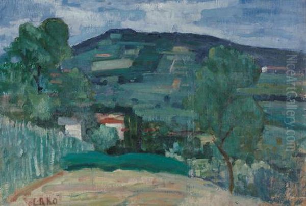 Paesaggio Oil Painting by Camillo Rho