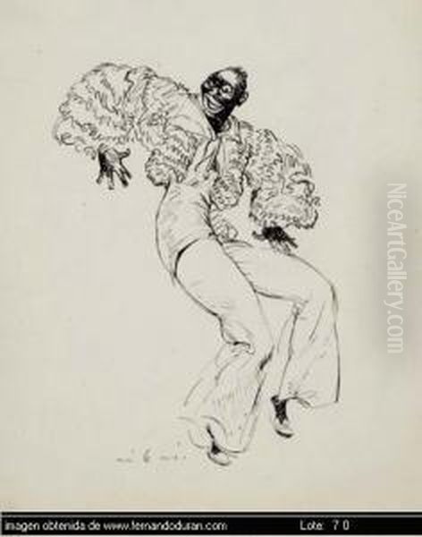 Untitled Oil Painting by Federico Ribas Montenegro