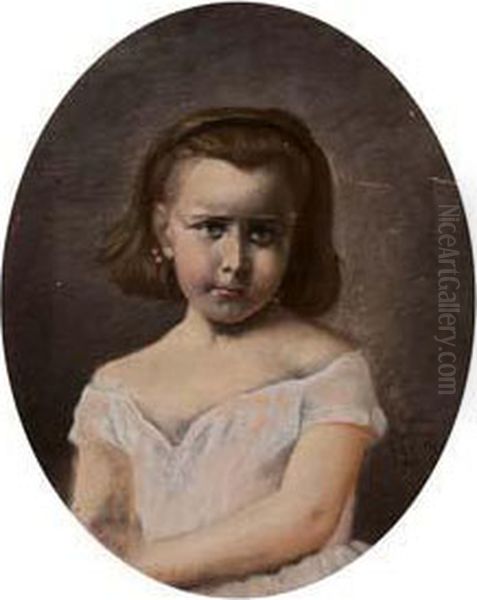 Bimba Oil Painting by Emma Gaggiotti Richards