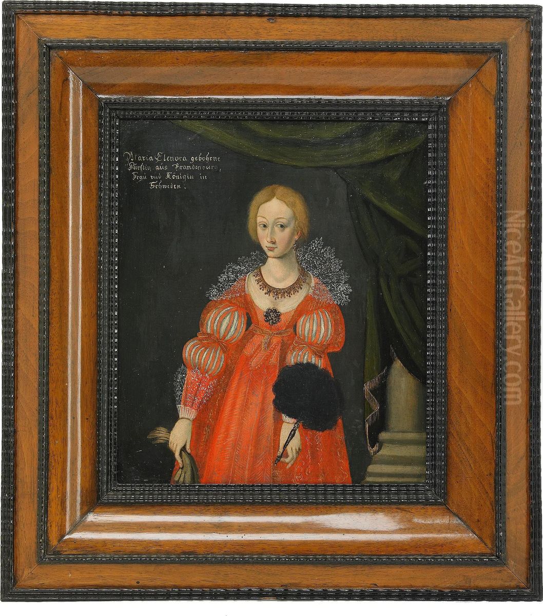 Portratt Av Kung Gustav Ii Oil Painting by Christian I Richter