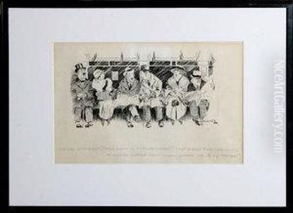 Untitled Oil Painting by William Leigh Ridgewell