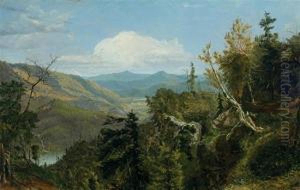 Morning In The Alleghenies Oil Painting by Horace Wolcott Robbins