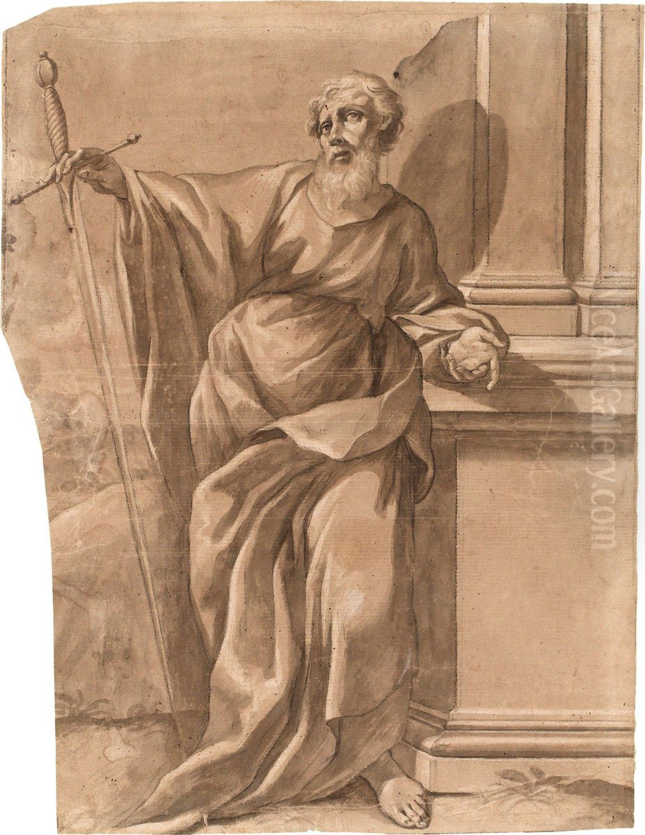 St Petrus Oil Painting by Domenico Roberti