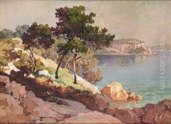 California Landscape Oil Painting by Elizabeth Wentworth Roberts