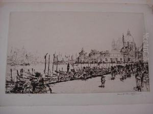 The Salute Venice Oil Painting by David Robertson