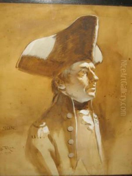 Nelson Oil Painting by Fred Roe