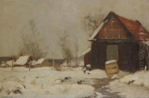 Dooi Oil Painting by Louis Albert Roessingh