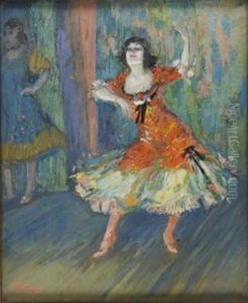 Danseuse Espagnole Oil Painting by Pablo, Pau Roig