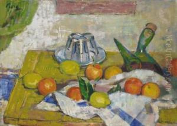 Bodegon Oil Painting by Pablo, Pau Roig