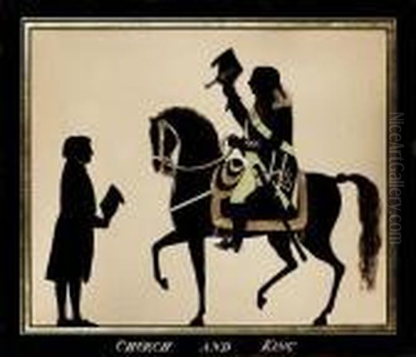 Church And King Oil Painting by Charles Rosenberg