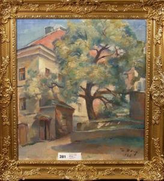 Untitled Oil Painting by William Rosenberg