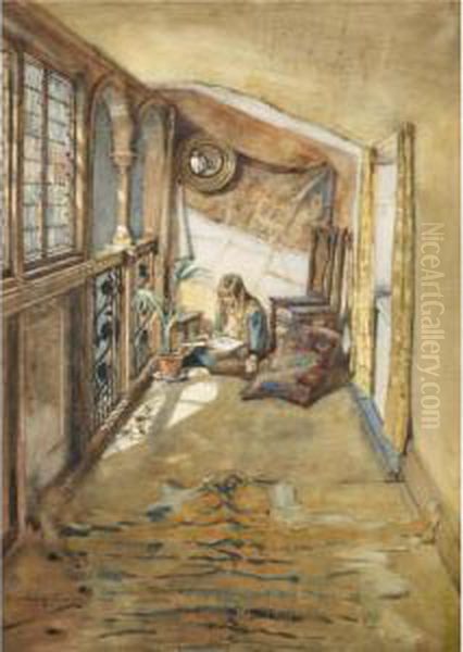 Fairy Tales Oil Painting by Christina Ross