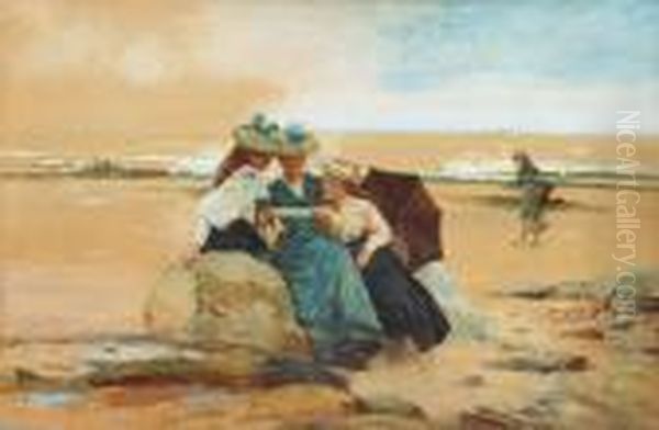 Thelove Letter Oil Painting by Alexander M. Rossi