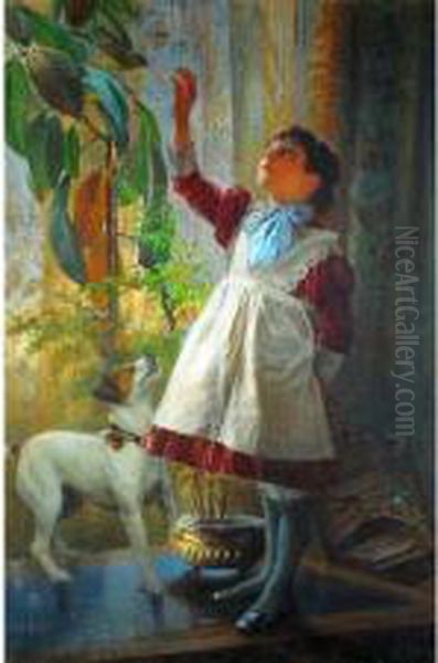 The Little Rebel Oil Painting by Alexander M. Rossi