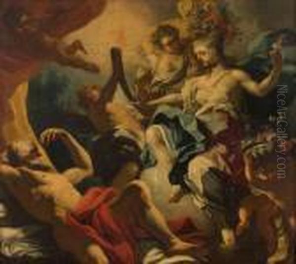 Aurora ETitone Oil Painting by Nicola Maria Rossi