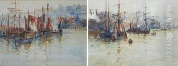 'sunderland' Oil Painting by Frank Rousse