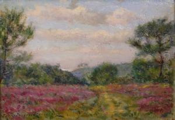 Paysage Oil Painting by Jean-Jacques Rousseau