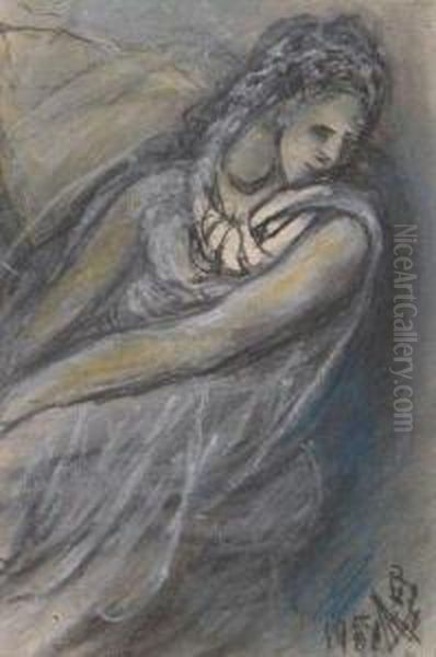 Sans Titre Oil Painting by Victor Rousseau